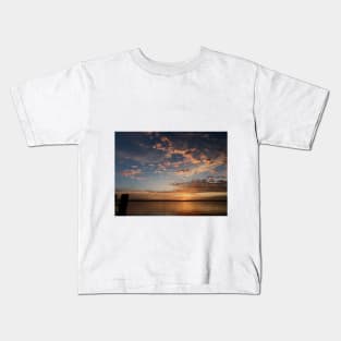 Sunset at Lake Constance Kids T-Shirt